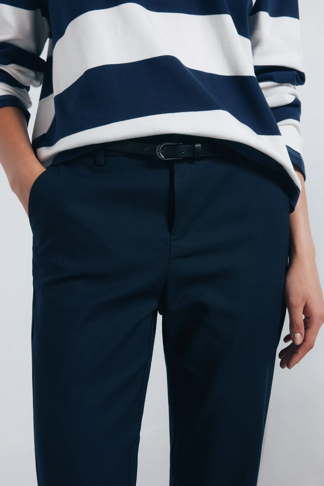 Pantalón chino recto