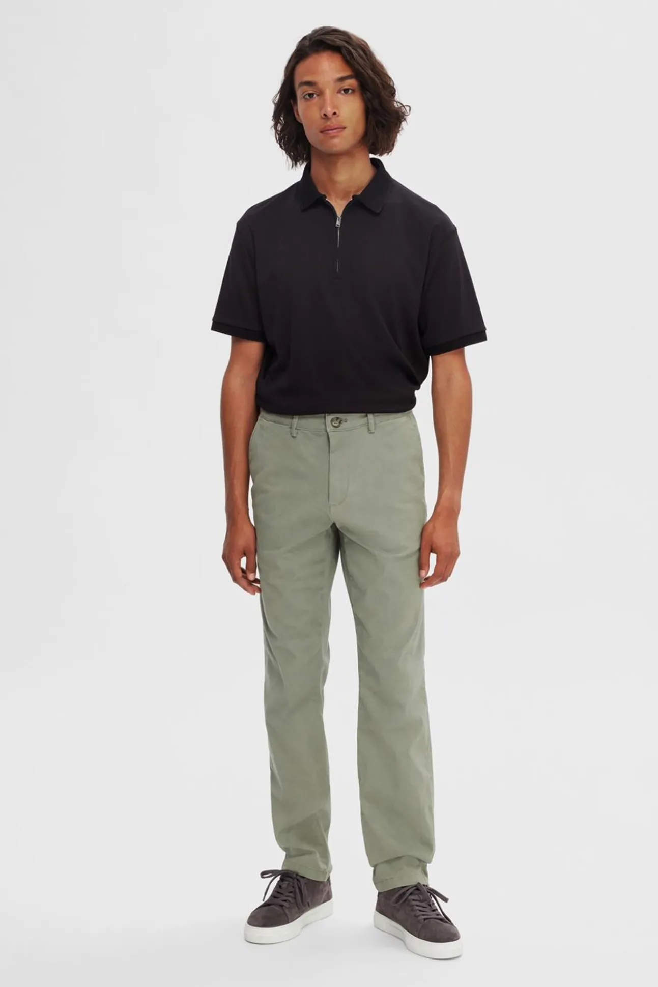 Pantalón chino Slim Fit confeccionado con algodón orgánico