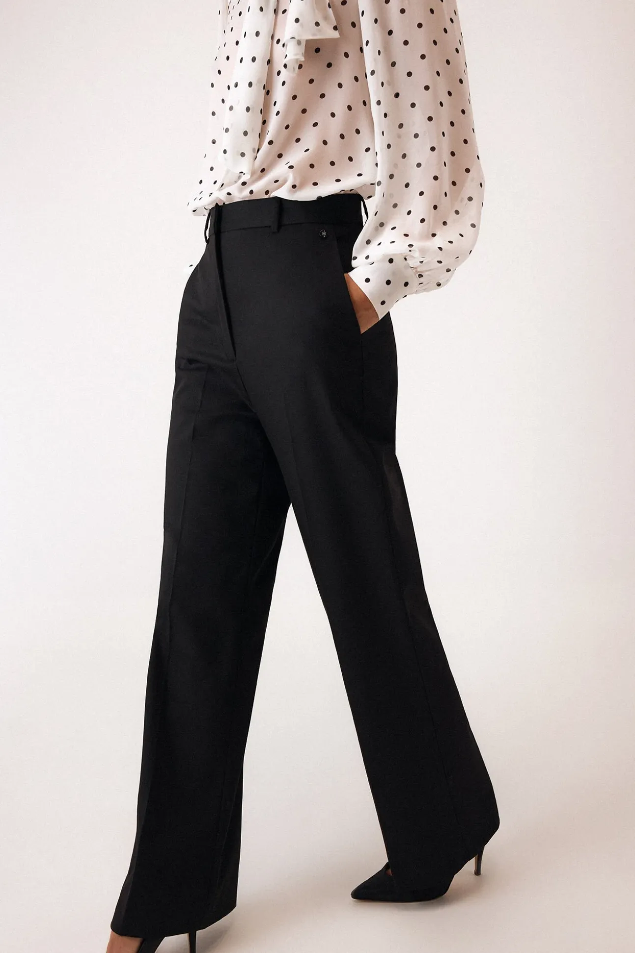 Pantalón combinado