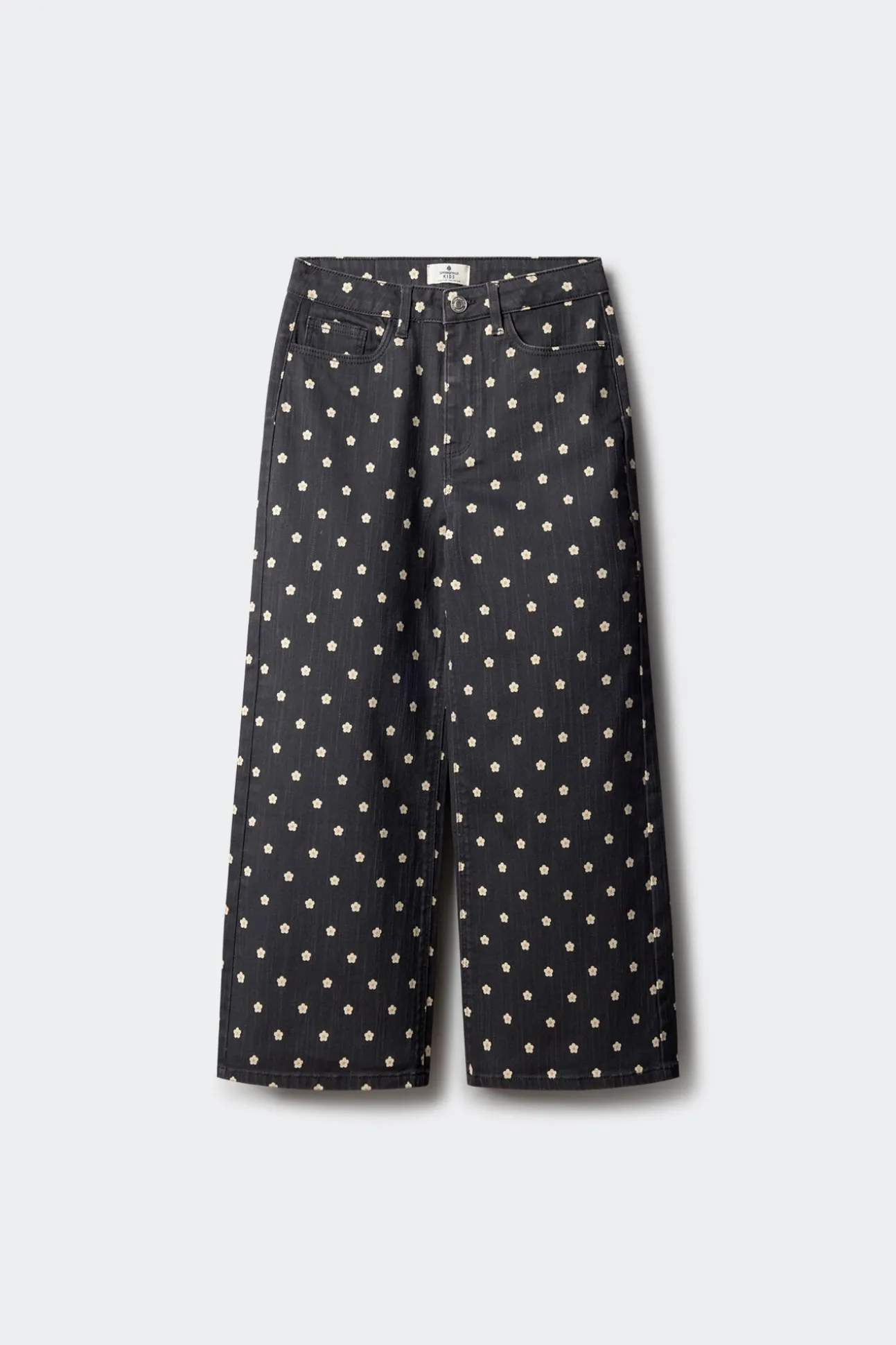 Pantalón culotte margaritas niña