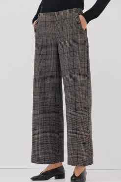 Pantalón de mujer crop y ancho