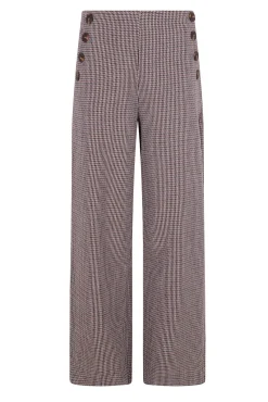 Pantalón de mujer crop y ancho