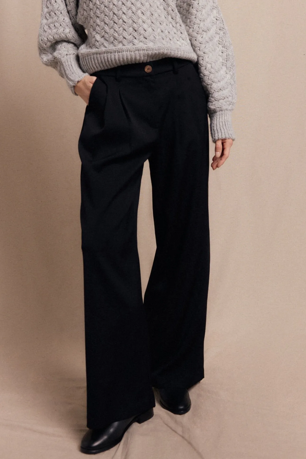 Pantalón de pinzas