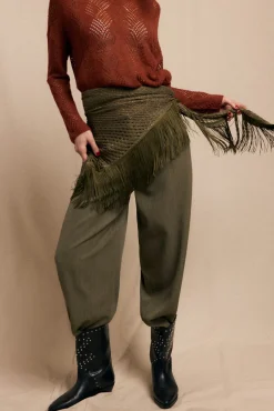 Pantalón de pinzas rastrero
