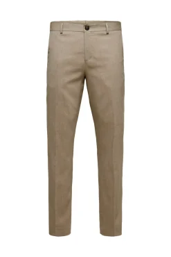 Pantalón de traje Slim Fit con lana