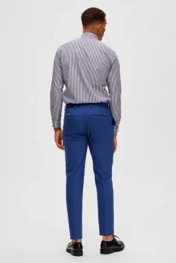 Pantalón de traje Slim Fit con lana