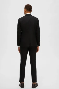 Pantalón de traje Slim Fit con lana
