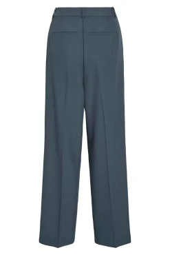 Pantalón de vestir recto con viscosa