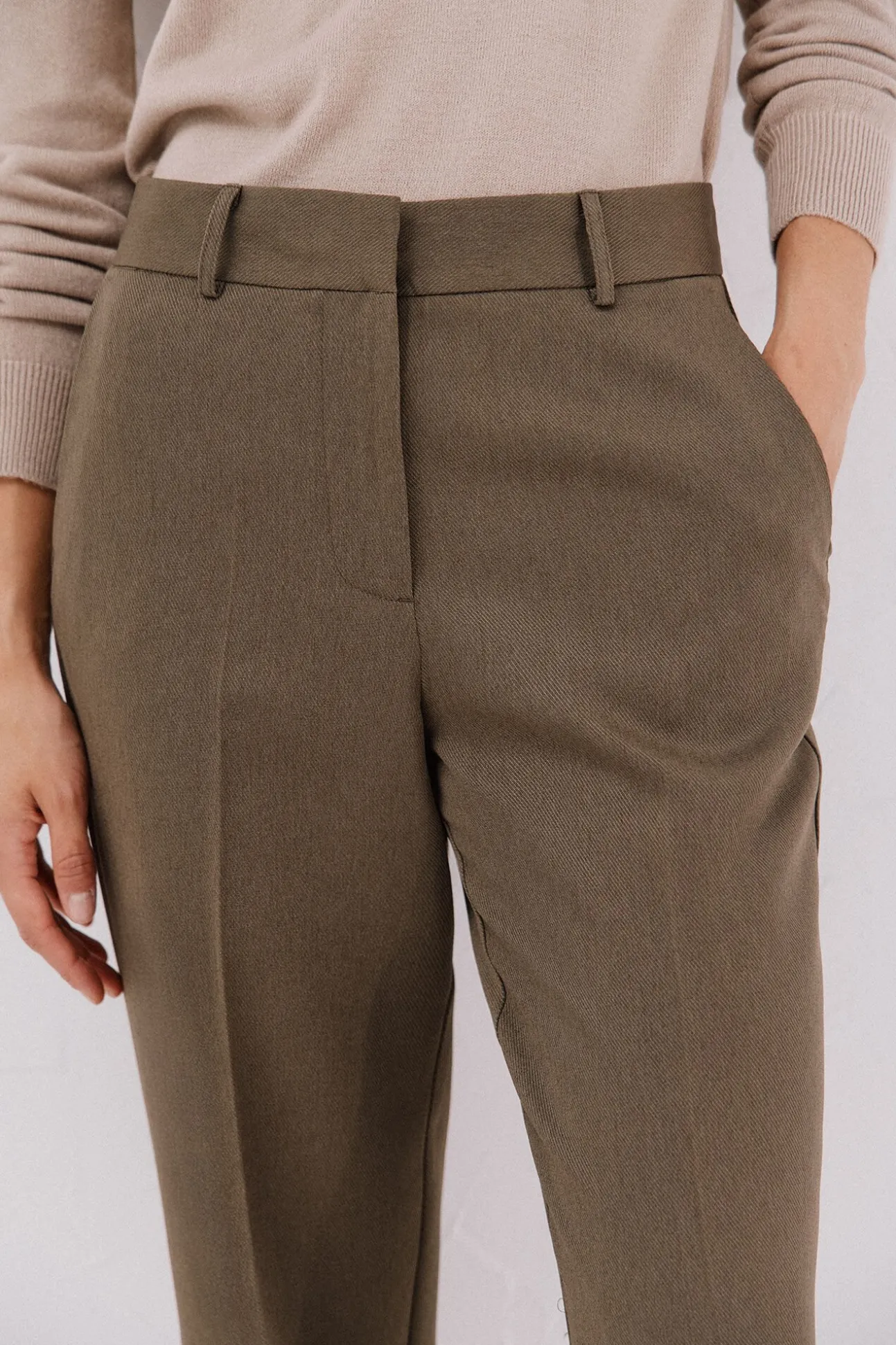 Pantalón flare vestir