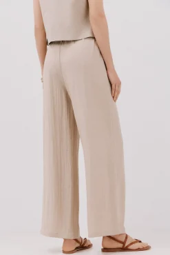 Pantalón fluido ancho