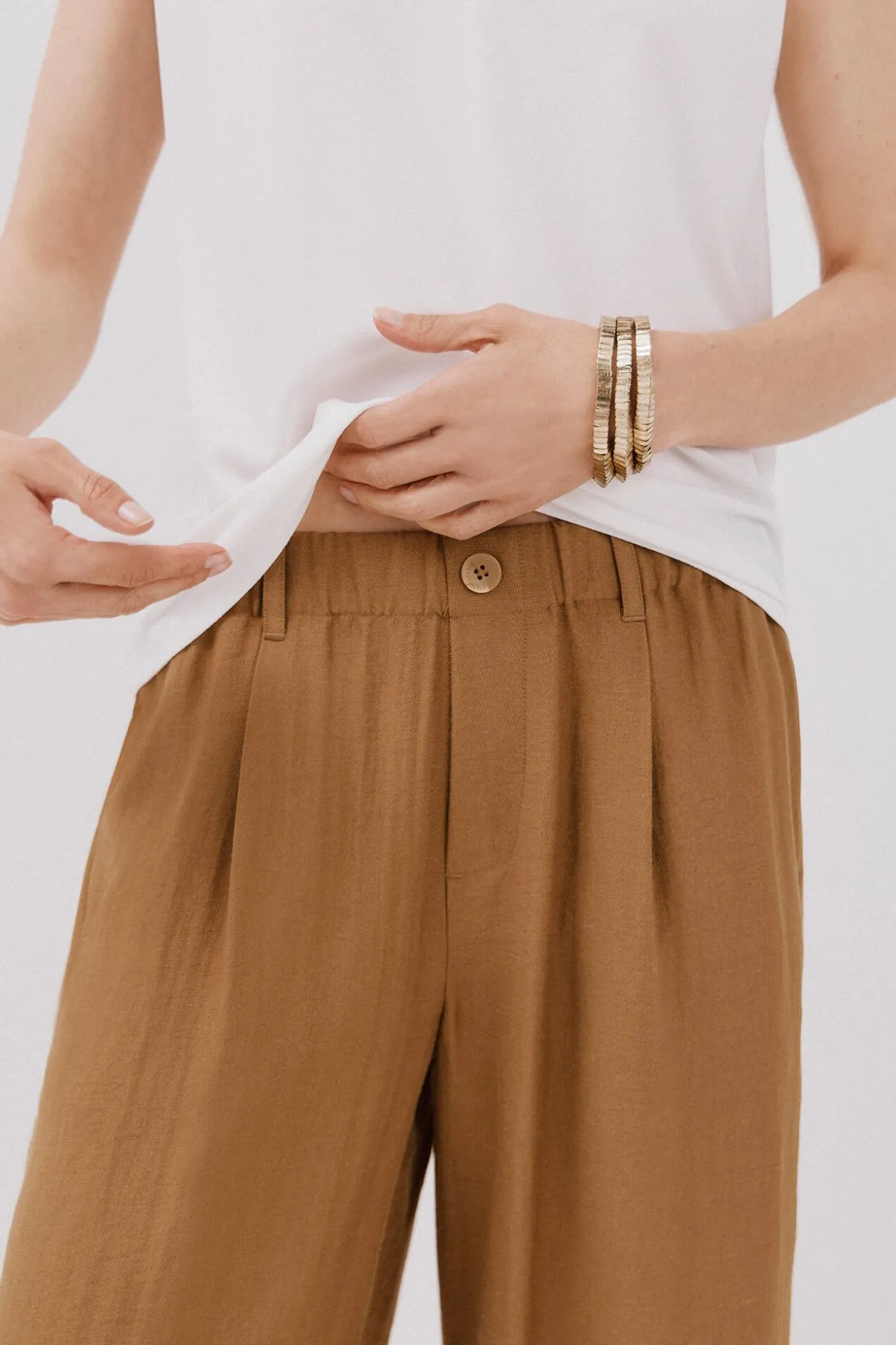 Pantalón fluido ancho