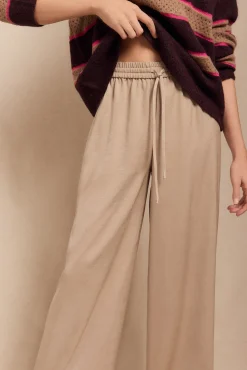 Pantalón fluido satinado