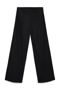 Pantalón largo de mujer con brillos