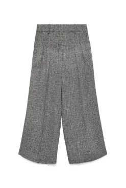 Pantalón largo efecto jaspeado