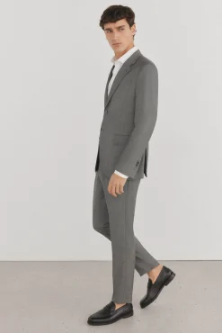 Pantalón ojo de perdiz bi-stretch slim fit