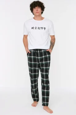 Pantalón pijama largo unisex cuadros