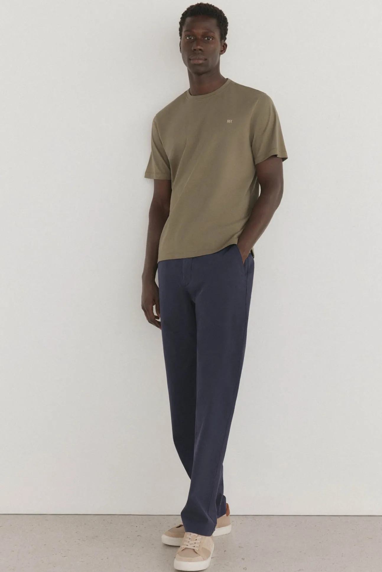 Pantalón premium chino ligero regular fit