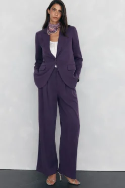 Pantalón recto traje