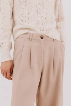 Pantalón sarga lavada