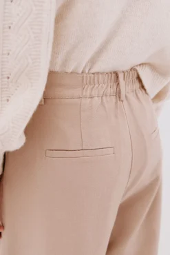 Pantalón sarga lavada