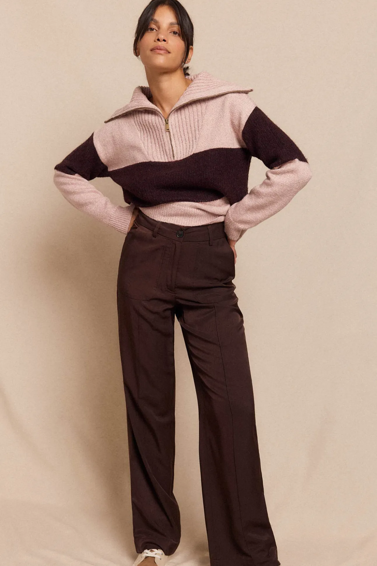 Pantalón satinado