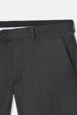 Pantalón traje clasico espiga