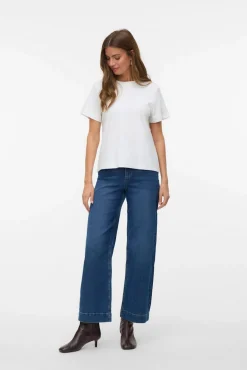 Pantalón vaquero pata ancha