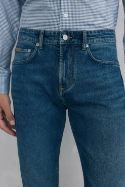 Pantalón vaquero premium flex slim fit