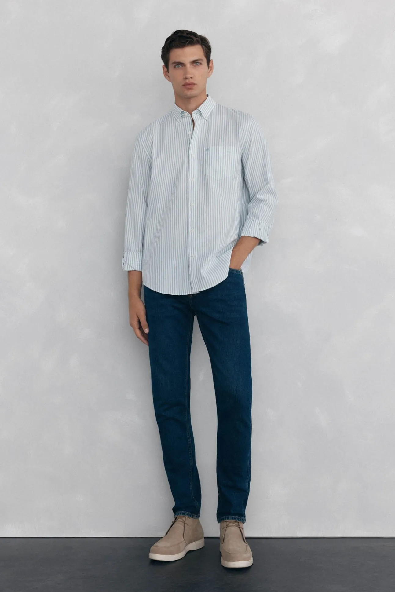 Pantalón vaquero premium flex slim fit