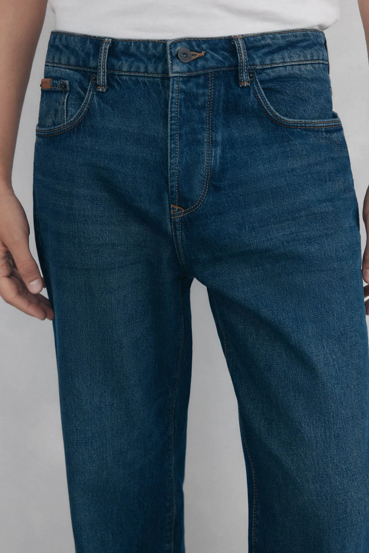 Pantalón vaquero straight fit