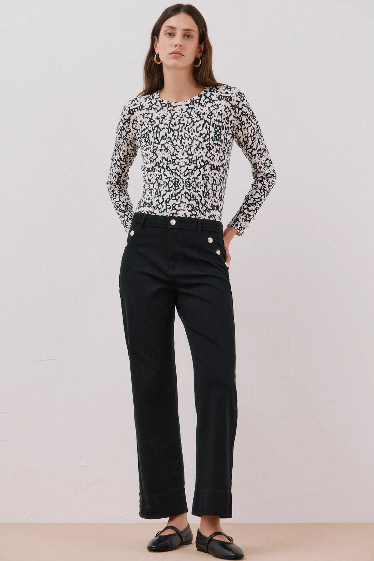 Pantalones buttons