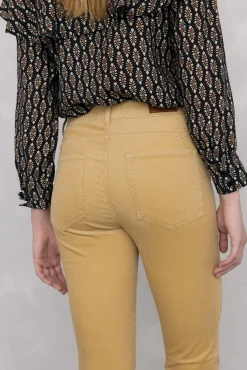 Pantalones pana push up