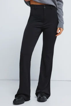 Pantalones rayas flare