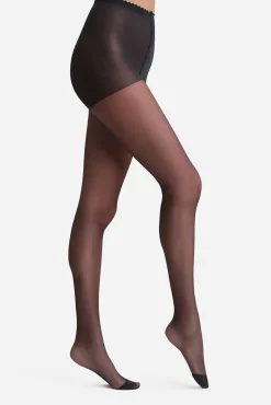 Panty transparente termosellado efecto segunda piel 17 Deniers