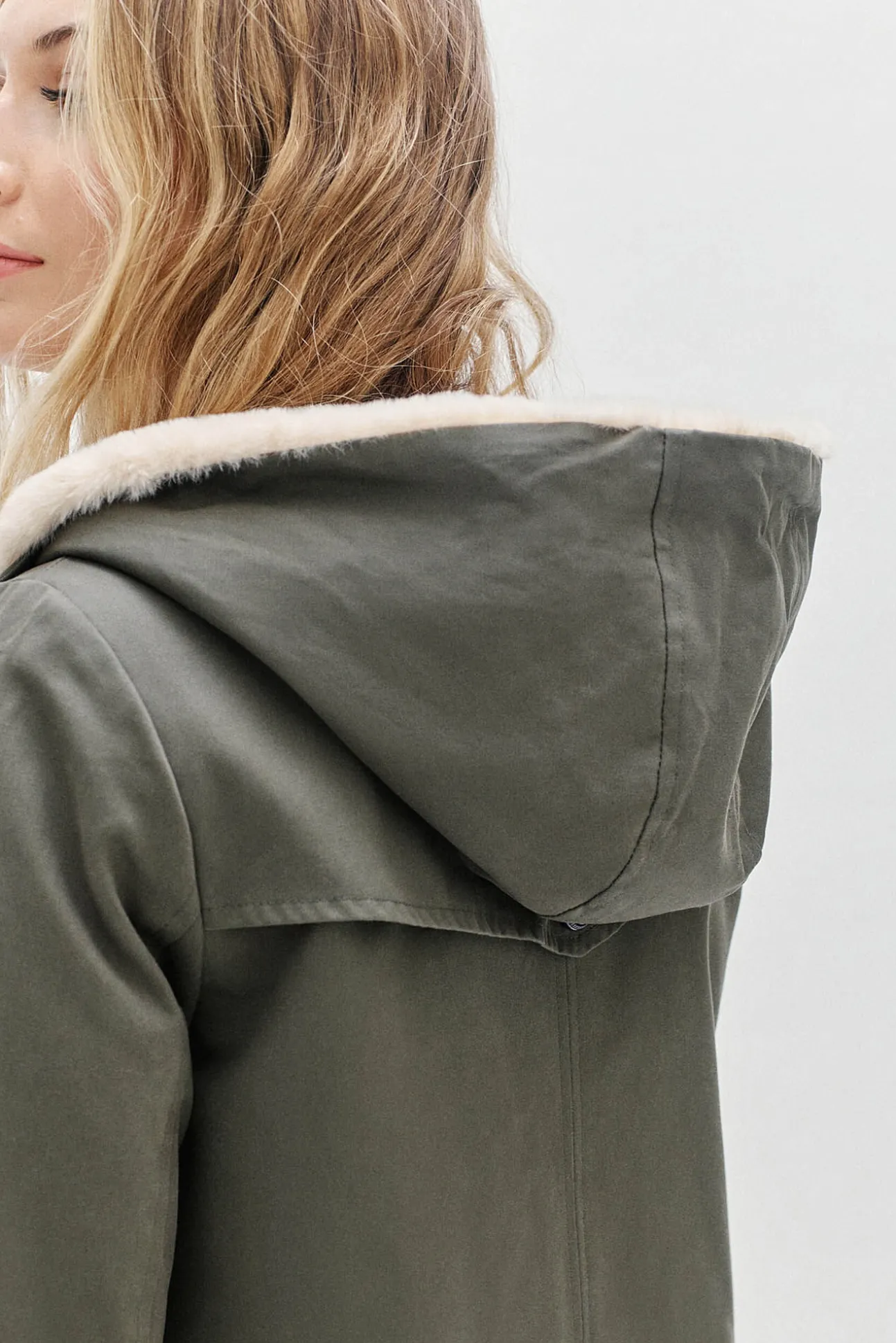 Parka 100% algodón