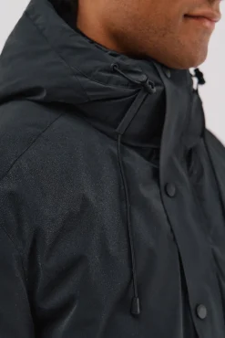 Parka con capucha