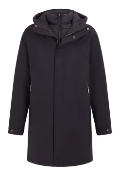 Parka corta capucha