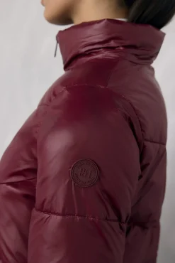 Parka larga capucha