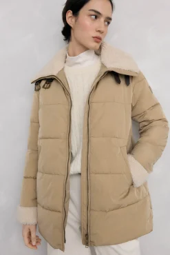 Parka lisa borreguito