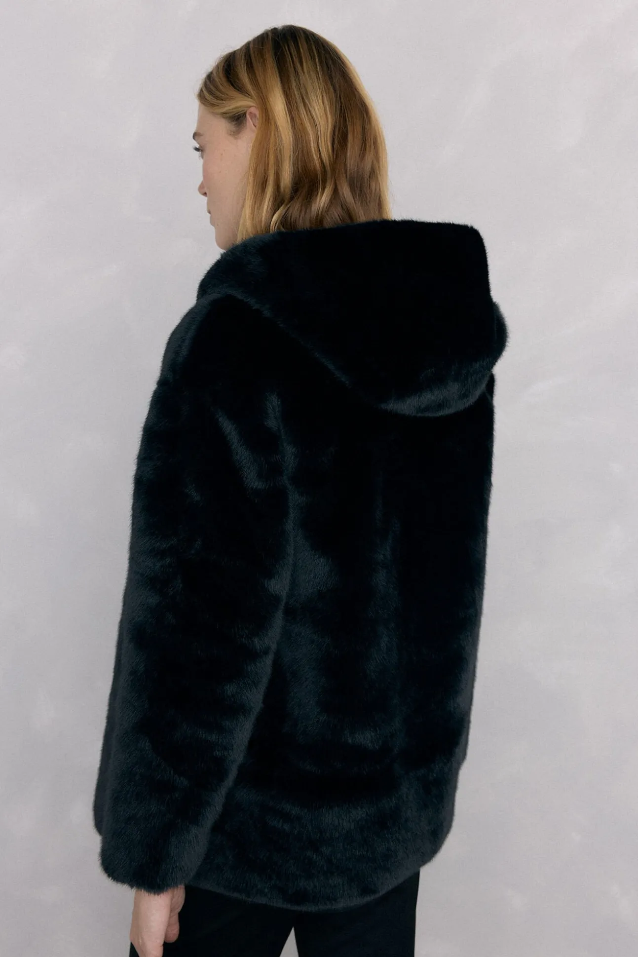 Parka reversible pelo