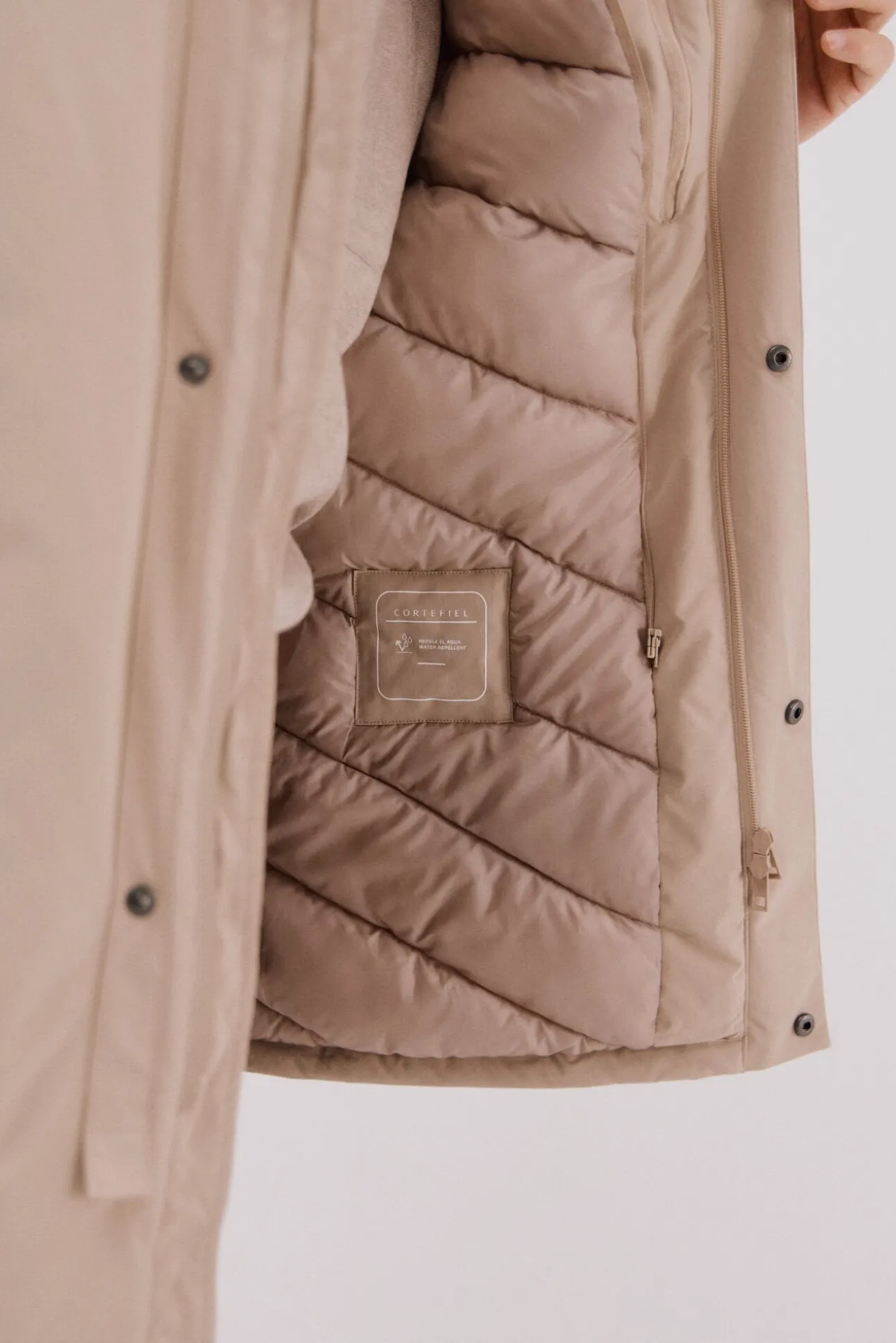 Parka técnica vistas desmontables