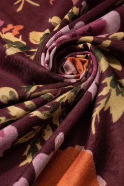 Pañuelo Rectangular Estampado Floral