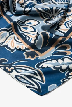 Pañuelo Satinado Estampado Floral