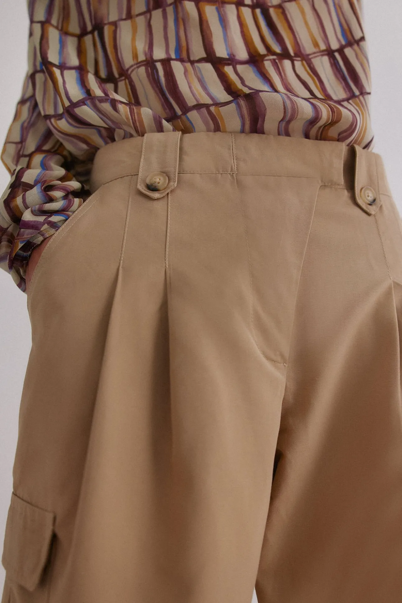 Piera. Pantalón cargo
