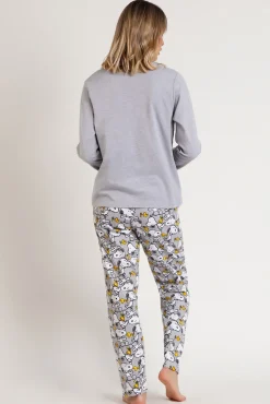 Pijama Family Snoopy Funny para mujer
