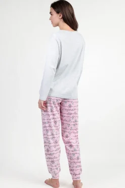Pijama largo estampado gato Marie Disney
