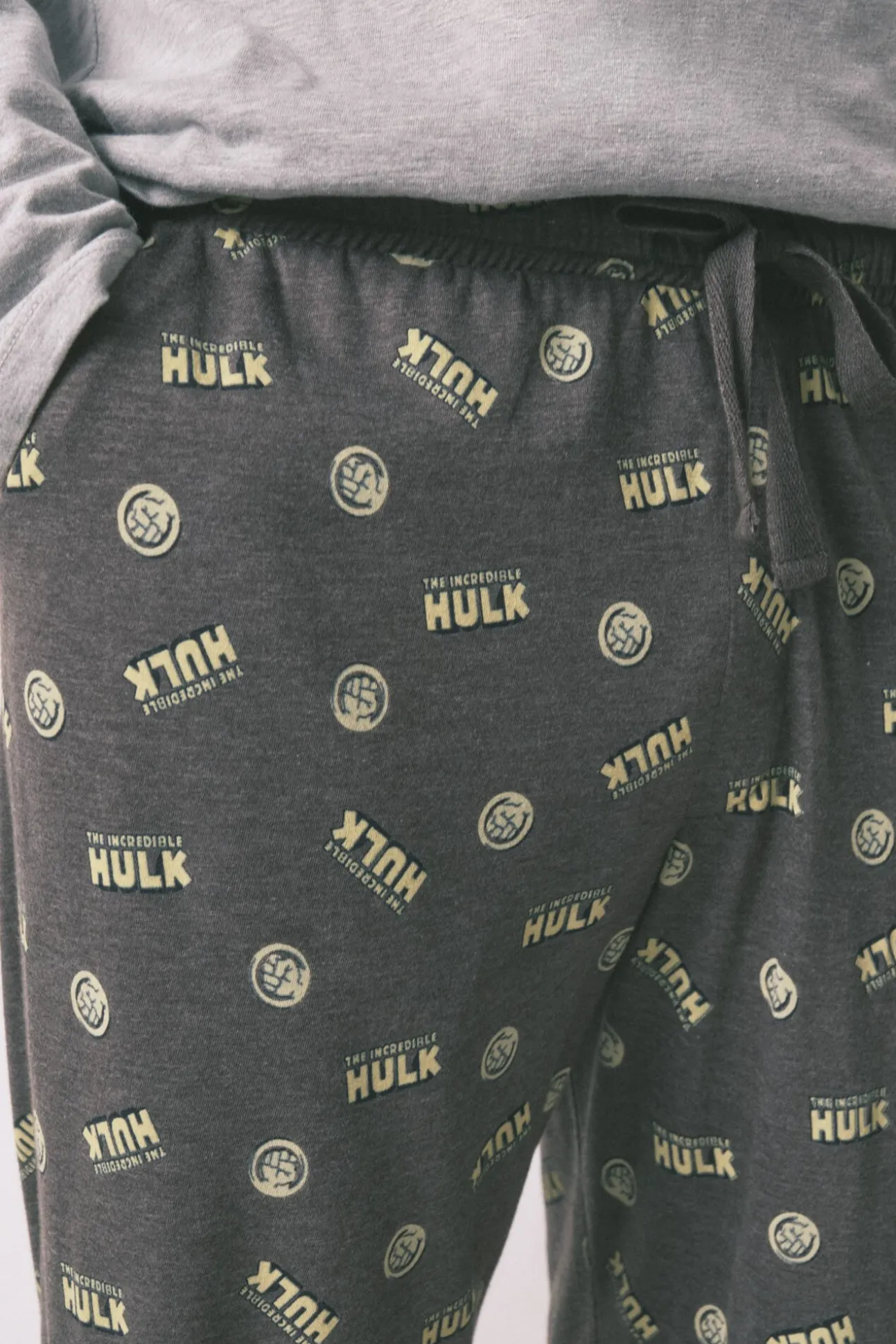 Pijama largo hombre 100% algodón "Hulk"