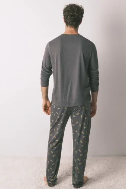 Pijama largo hombre 100% algodón X Men