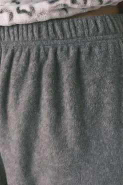 Pijama largo polar animal print