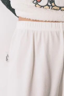 Pijama largo polar pelo suave bordado Pingu